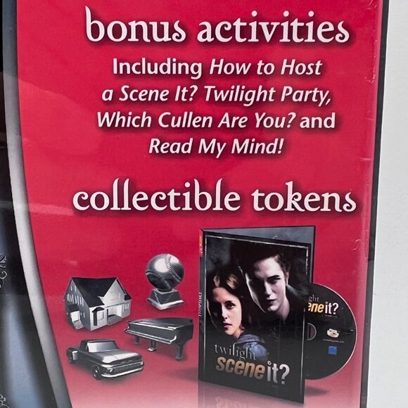 Twilight Scene It? Deluxe DVD Board Game Vampire Trivia Cullens Collectible New - Picture 6 of 15